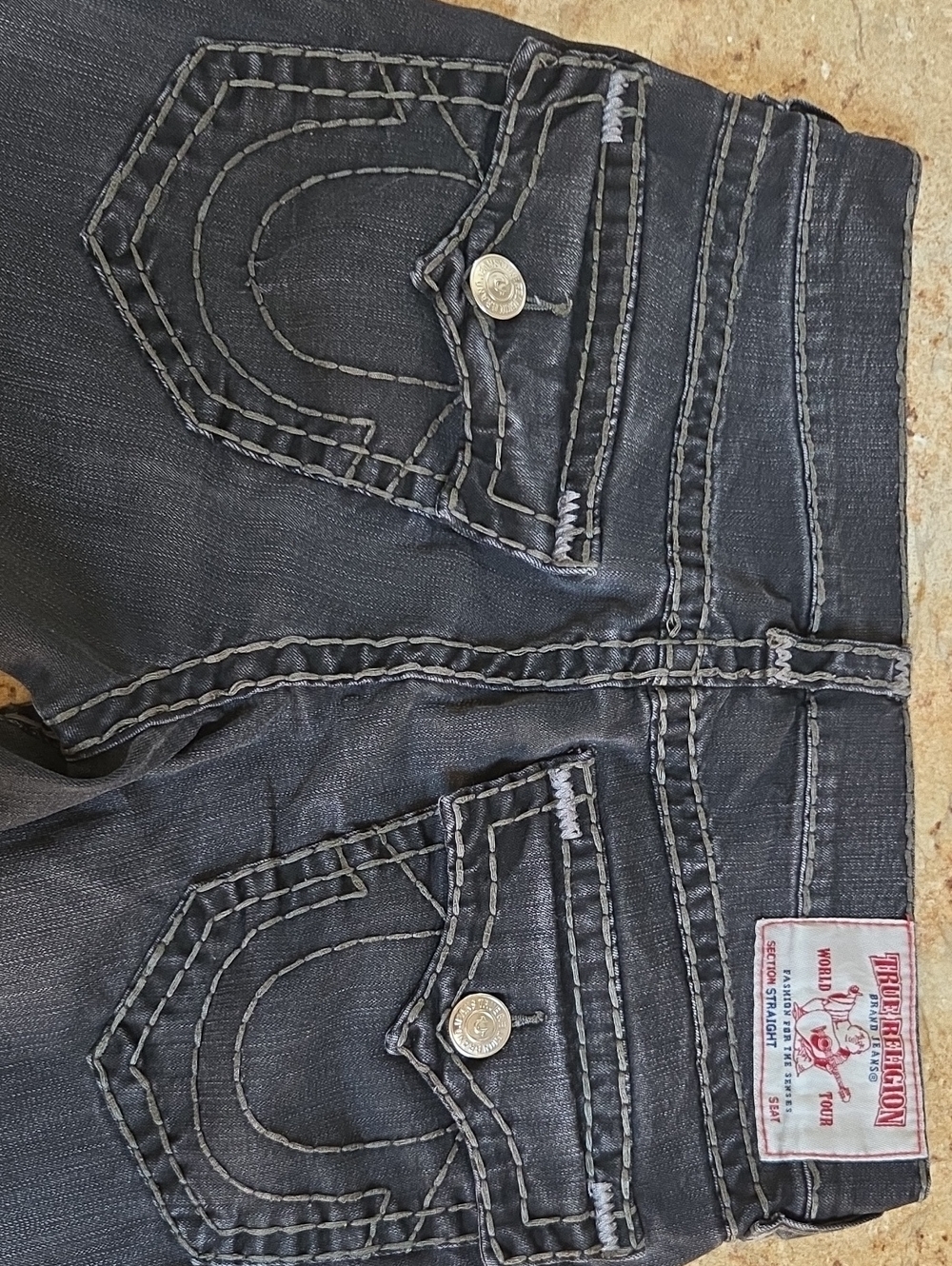 True Religion Black Jeans - Picture 9 of 9